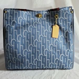 Large Denim tote